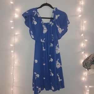 altard state blue floral sundress